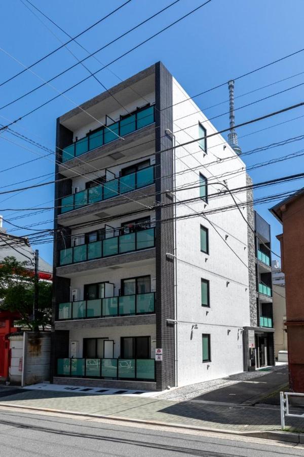 טוקיו Asakusa Sky Stay Tiffany Blue Room מראה חיצוני תמונה